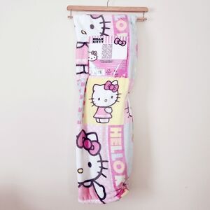 Hello Kitty Spring Patchwork Throw Blanket